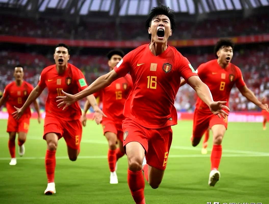 女子足球世界杯预选赛，中国队放飆